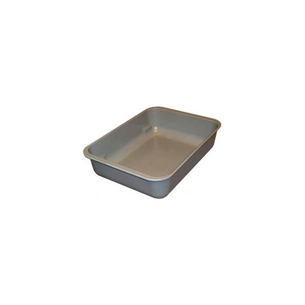 Mfg Tray Nestable Storage Tote, 21 in L x 15 in W x 5 in H, White, Fiberglass 3300085269FS - main